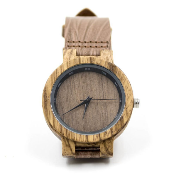 ceas din zebra wood