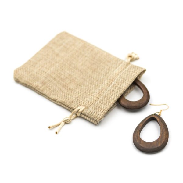 cercei handmade lemn