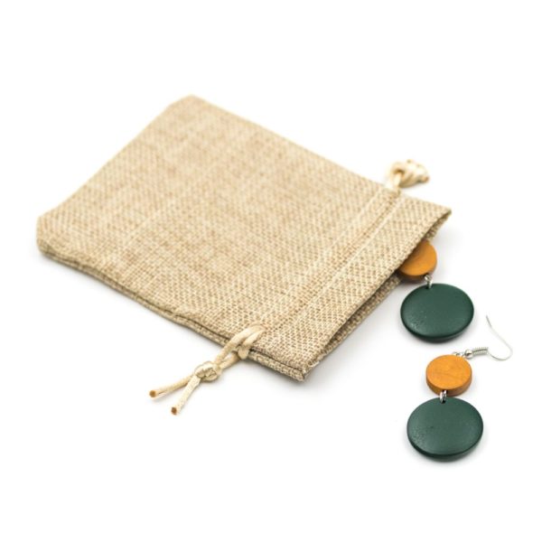 cercei handmade lemn verzi cercei handmade lemn verzi
