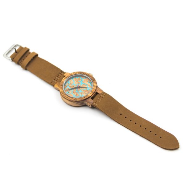 ceas casual lemn
