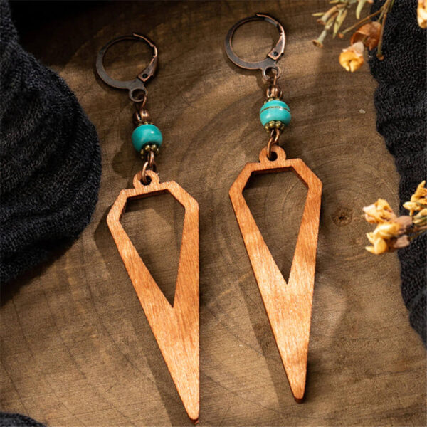 cercei lemn cercei lemn