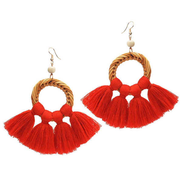 cercei rosii