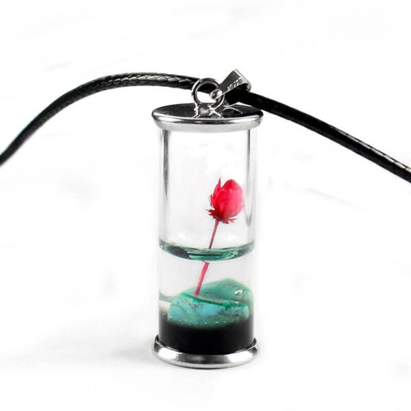colier sticluta floare colier sticluta floare